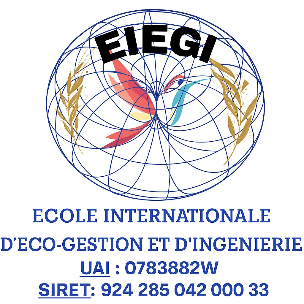 Bienvenue sur la plateforme de formation en ligne de l’École Internationale d’Éco-Gestion et d’Ingénierie.